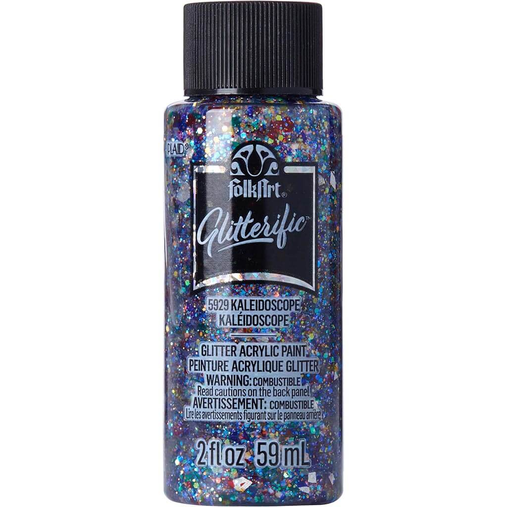 Folkart Glitterific Acrylic Paint, 2oz