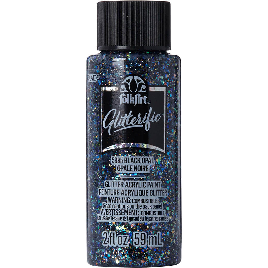 Folkart Glitterific Acrylic Paint, 2oz