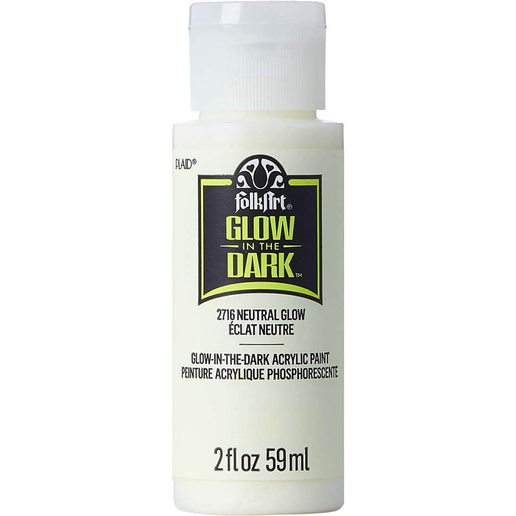 Folkart Glow In The Dark, 2oz