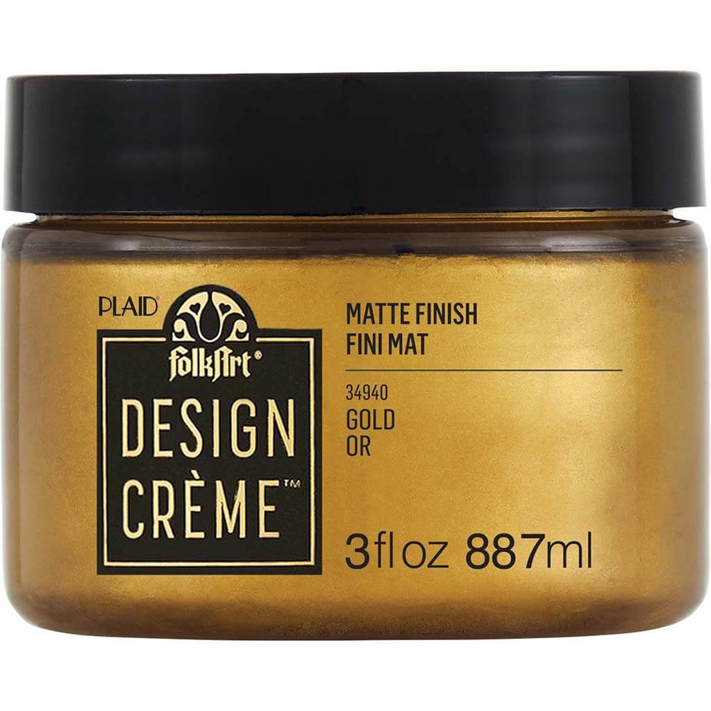 Folkart Design Creme Gold, 3oz