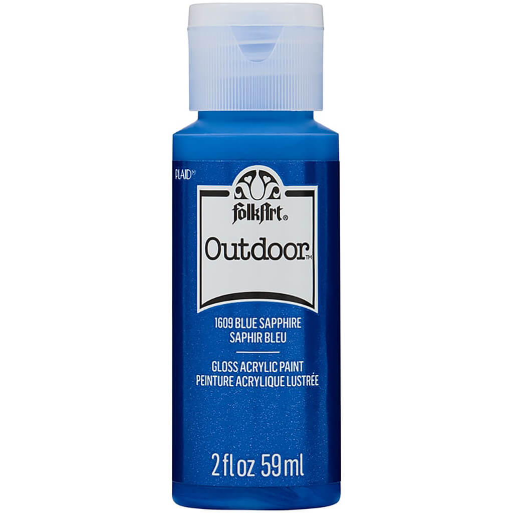 Folkart Outdoor Acrylic Metallic, 2oz