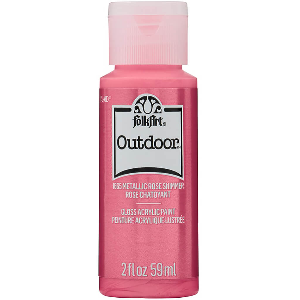 Folkart Outdoor Acrylic Metallic, 2oz