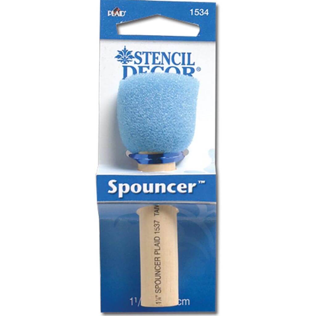 Folkart Painting Tool Spouncer Stenciling Sponge Medium 1-1/4in