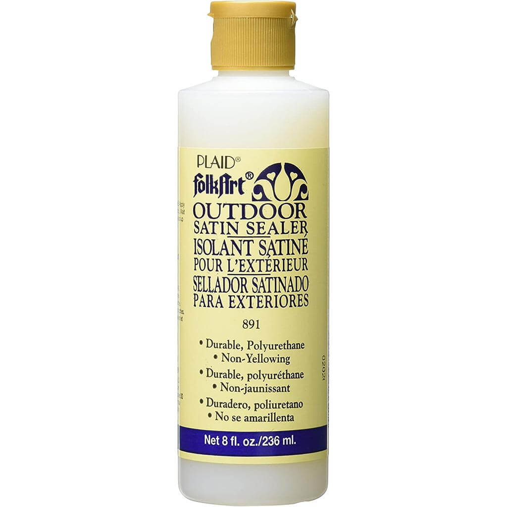 Folkart Outdoor Satin Sealer, 8oz