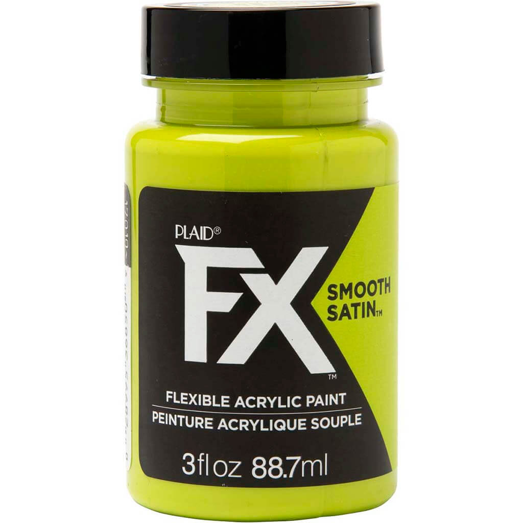 PlaidFX Smooth Satin Flexible Acrylic Paint, 3oz