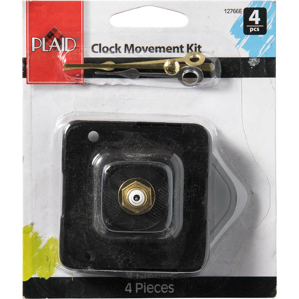 Clock Movement Kit, 4pc