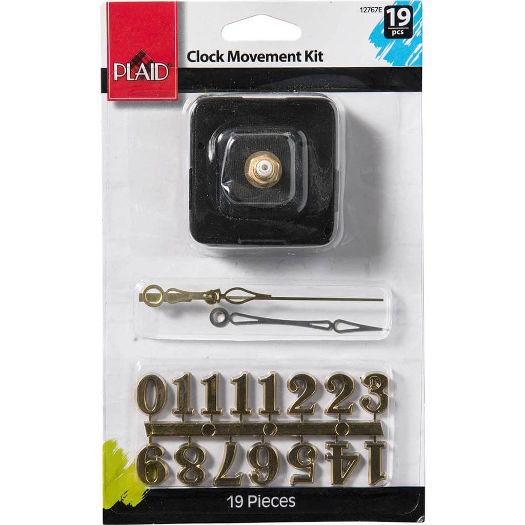 Clock Movement Kit, 19pc