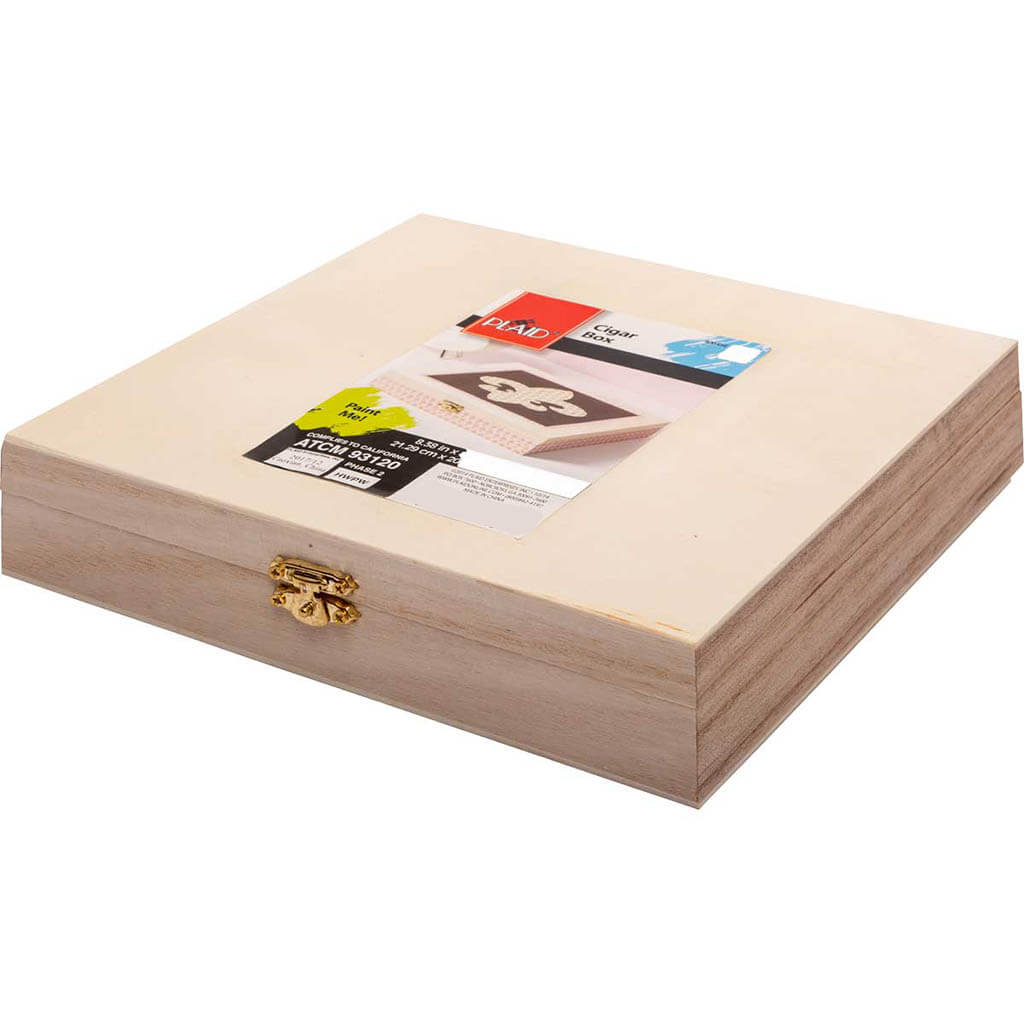 Wood Surfaces Cigar Box
