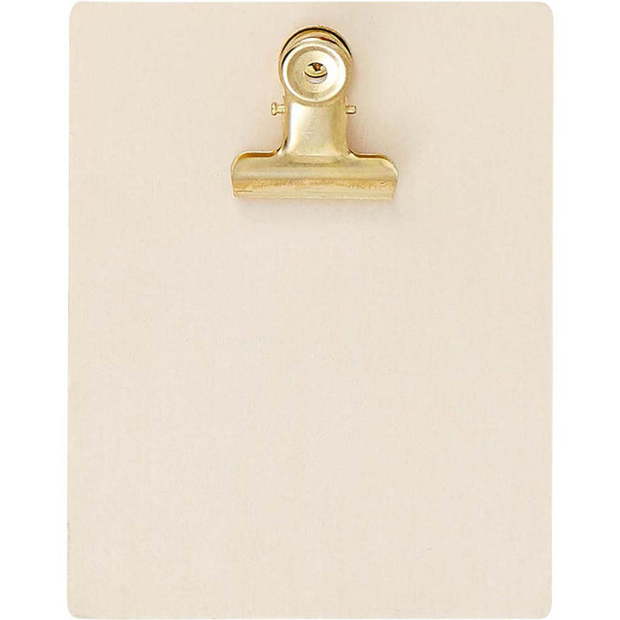 Clipboard Plywood, Unfinished, 4.5in x 3.5in