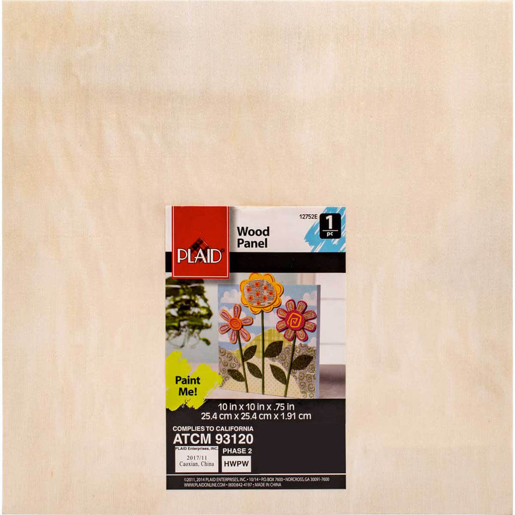 Wood Surfaces Canvas Panel, 10in x 10in