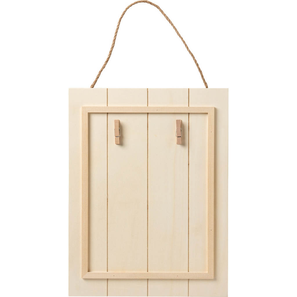 Wood Surfaces Pallet Sign, 10.25in x 13.37in