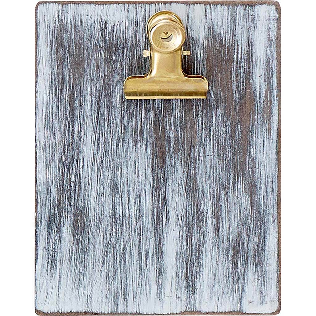 Mini Clipboard Frame Barnwood, 4.5in x 3.5in