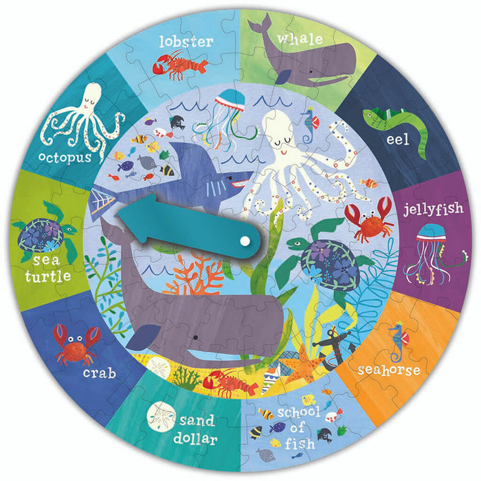 Under The Sea Round Puzzle Kids