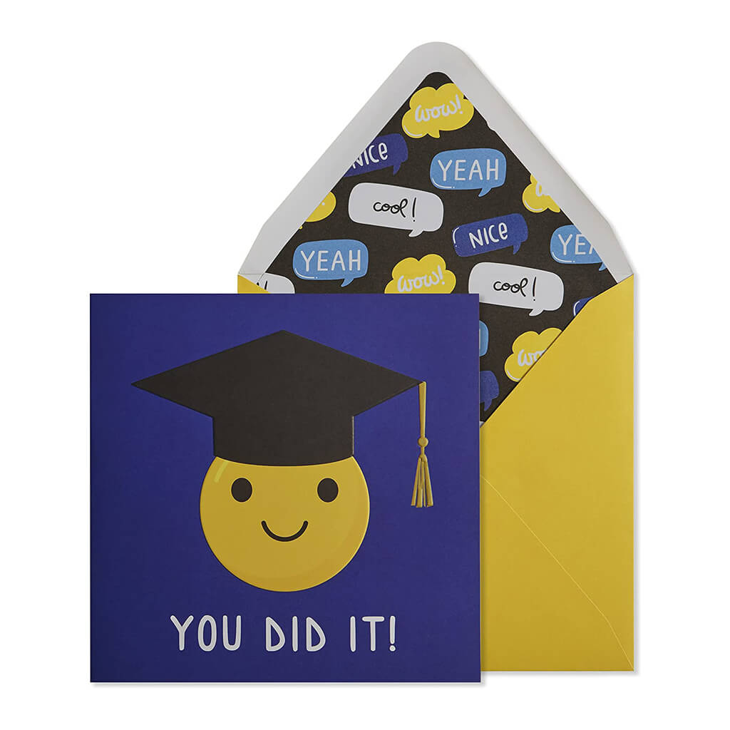 Graduation Card Emoji Grad