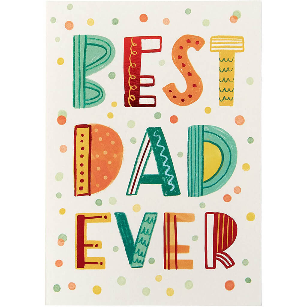 Fathers Day Card Best Dad Ever