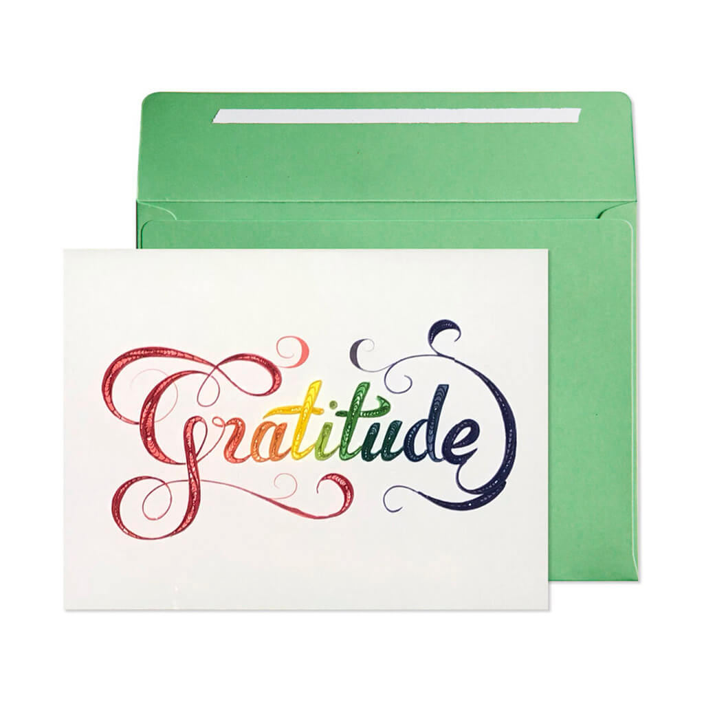 Thank You Card Gratitude