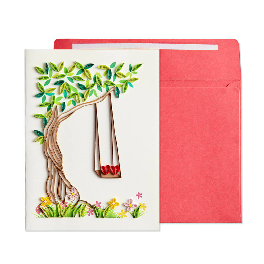 Anniversary Card Swing