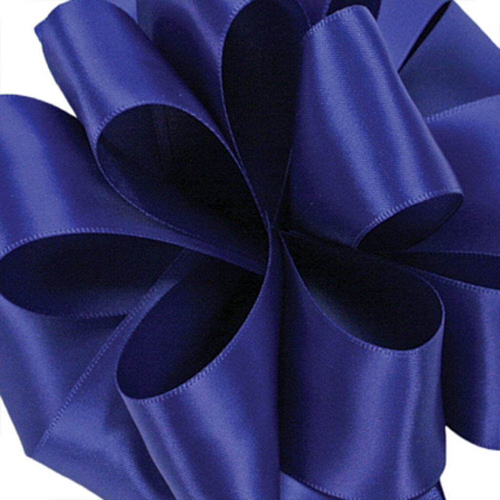 Double Face Satin Royal #3, 5/8 in , Sold Per Yard