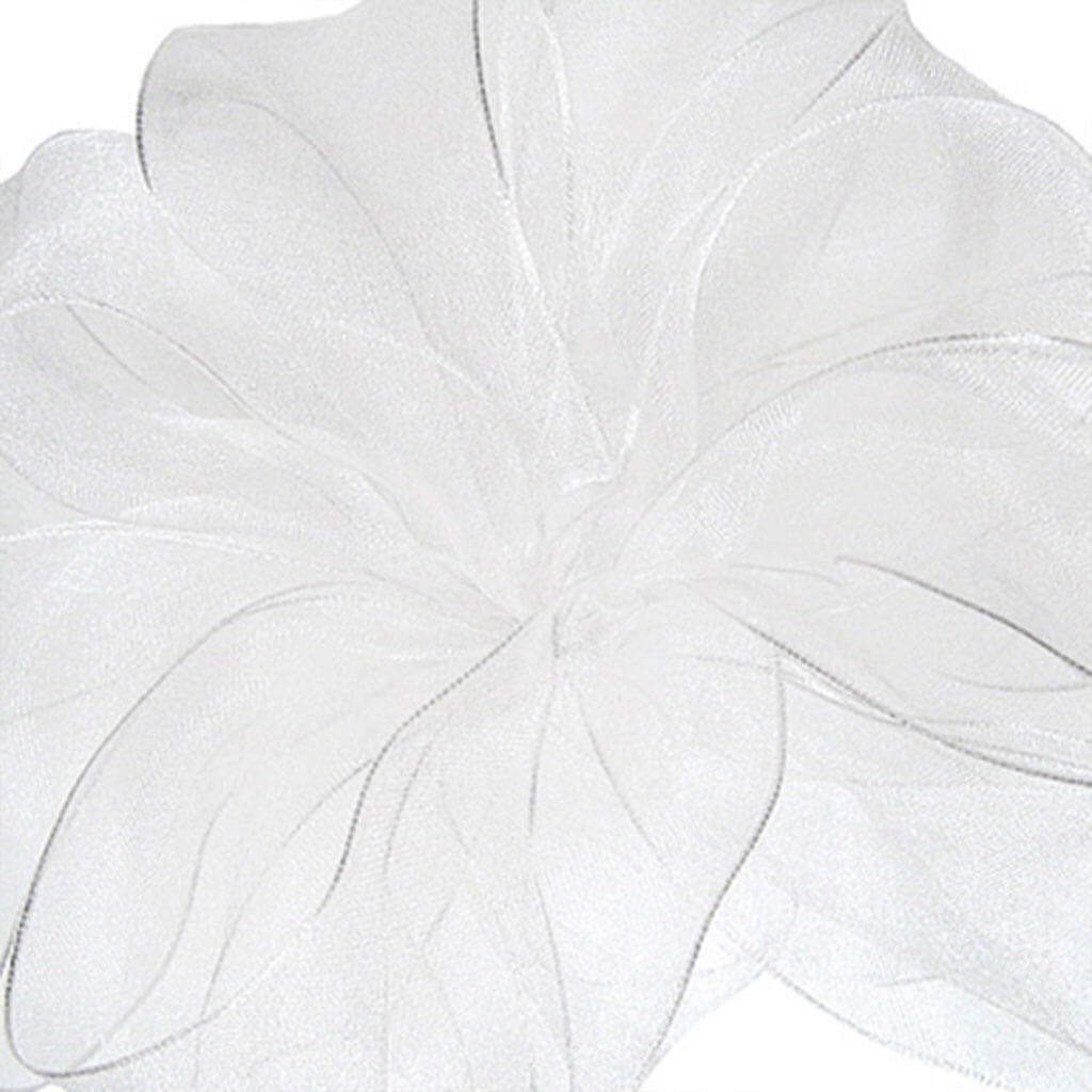 Encore, Wired Edge White #3, 5/8 in 25 yards