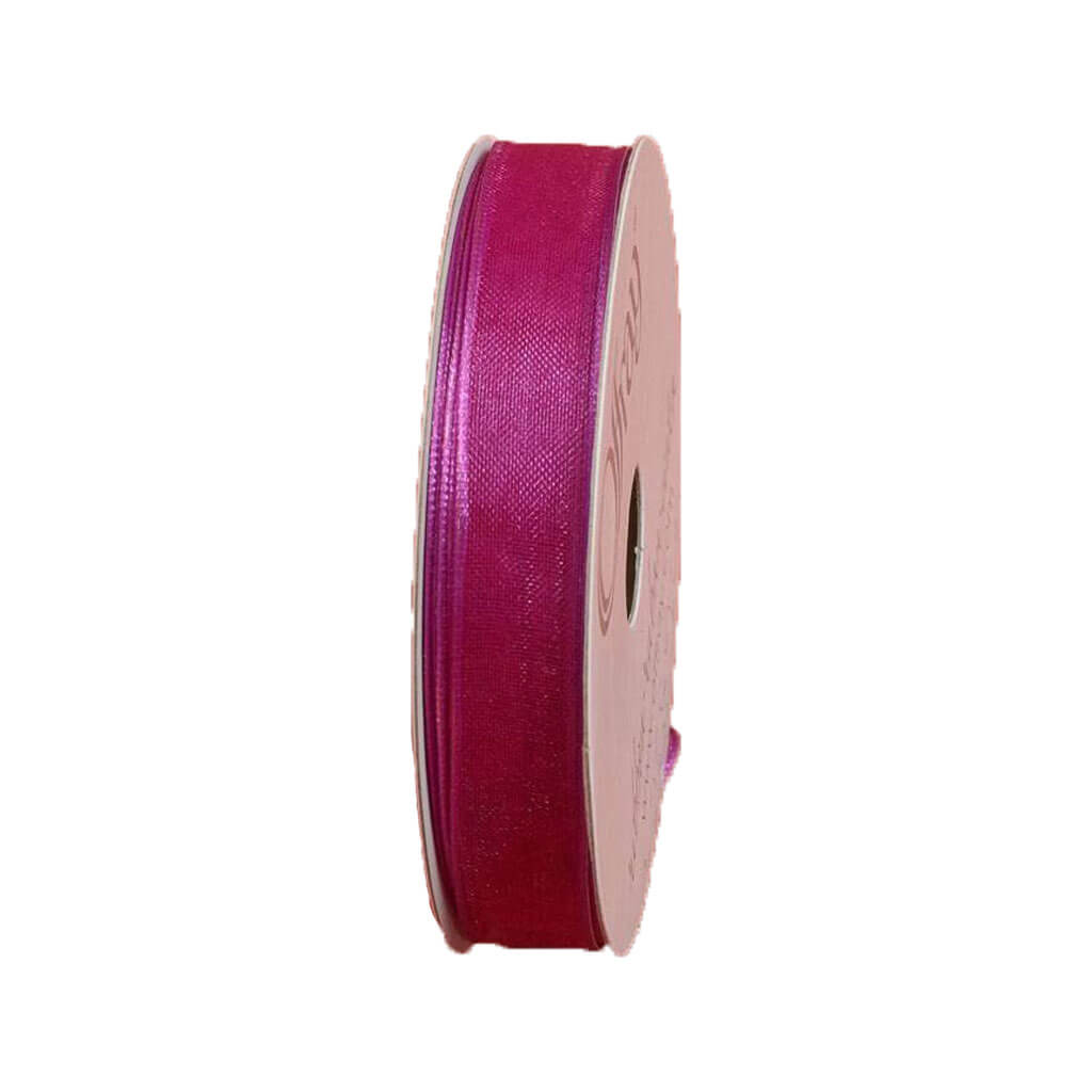 Encore, Wired Ribbon New Fuchsia #3, 5/8 in