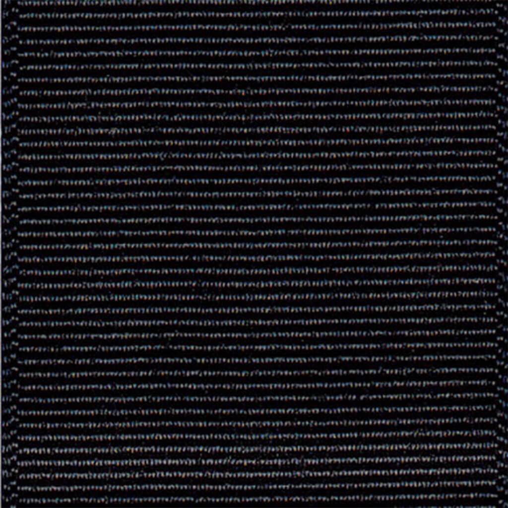 Grosgrain Black #40, 3 in, Sold Per Yard