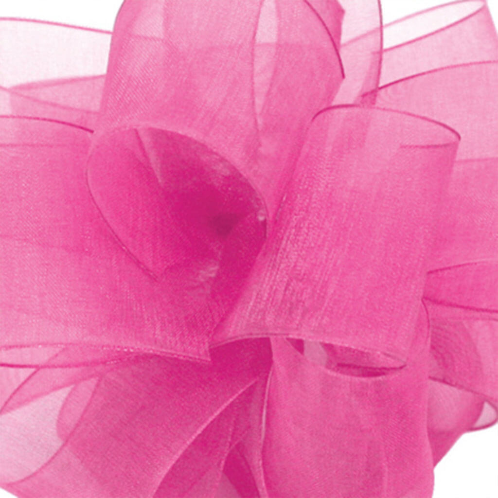 Simply Sheer Asiana Pretty Pink #9, 1.5in , Sold Per Yard