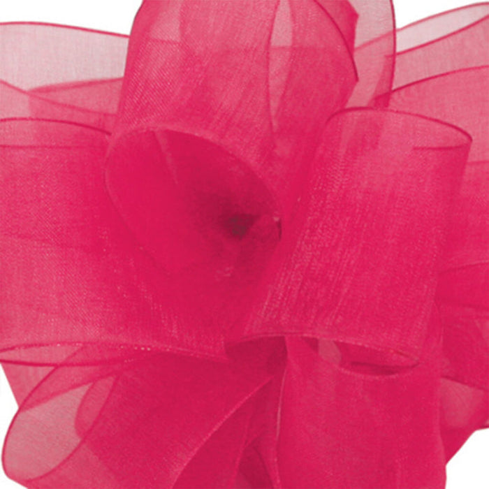 Simply Sheer Asiana Red Coral #9, 1.5in , Sold Per Yard