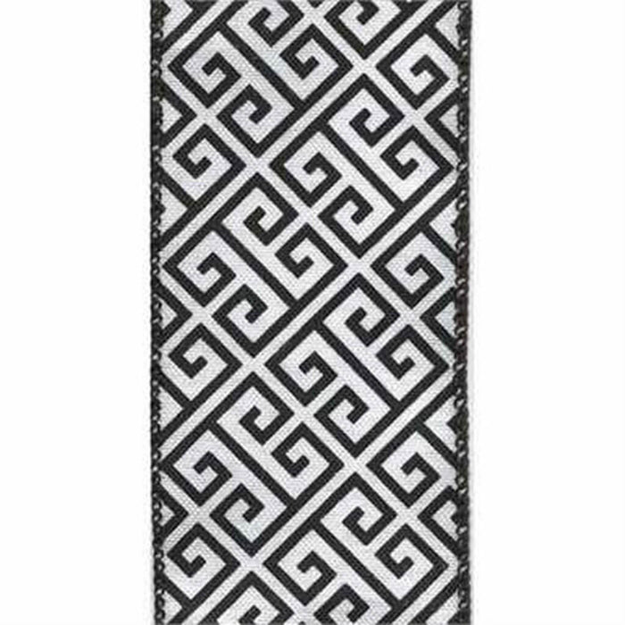Santorini, Wired Edge Black/White #40, 2.5in
