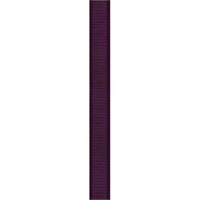 Satin Grosgrain Eggplant #9, 1.5in