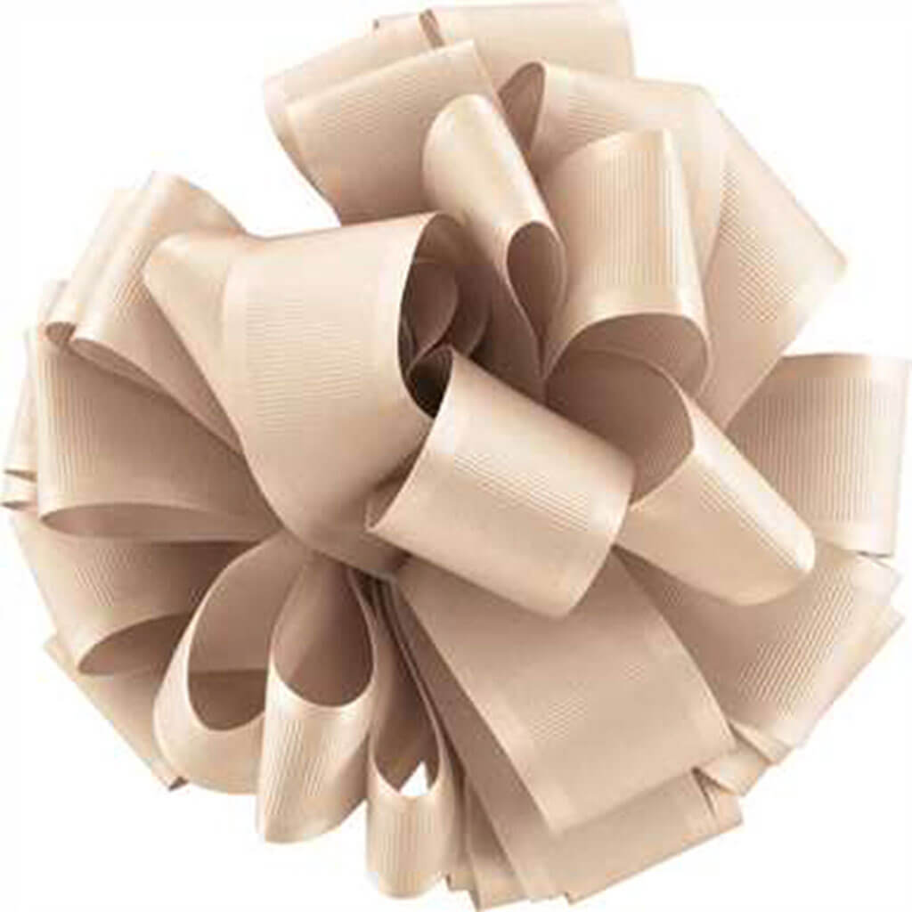 Satin Grosgrain Sand Dune #3, 5/8in