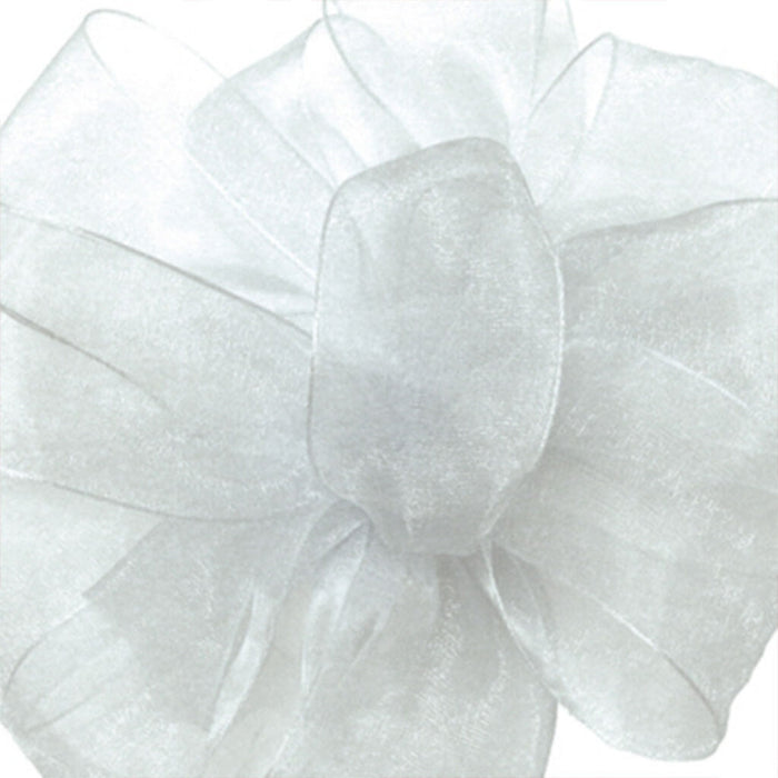 Simply Sheer Asiana White #9, 1.5in , Sold Per Yard