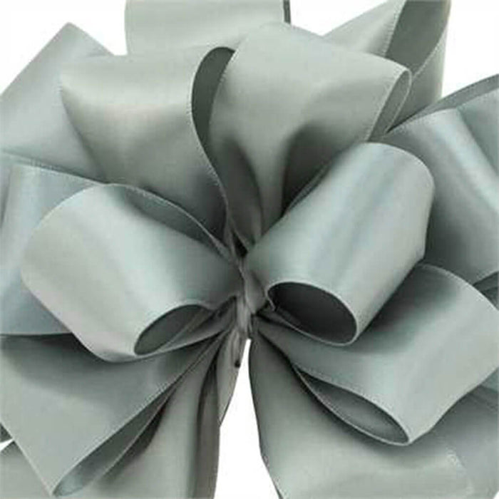 Double Face Satin Dark Shale #3, 5/8in