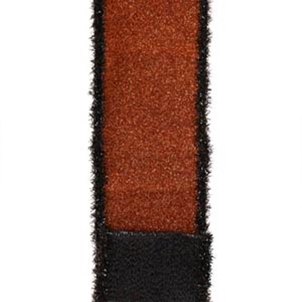 Jenga, Wired Edge Orange/Black #40 , 2.5in, Sold Per Yard