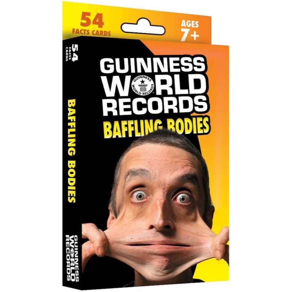 Guinness World Records Baffling Bodies Learning Cards 