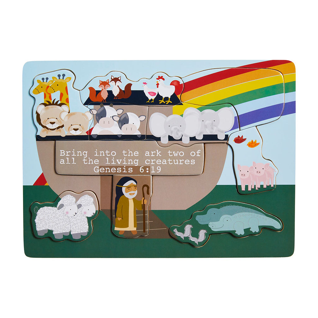 Wood Noah&#39;s Ark Puzzle