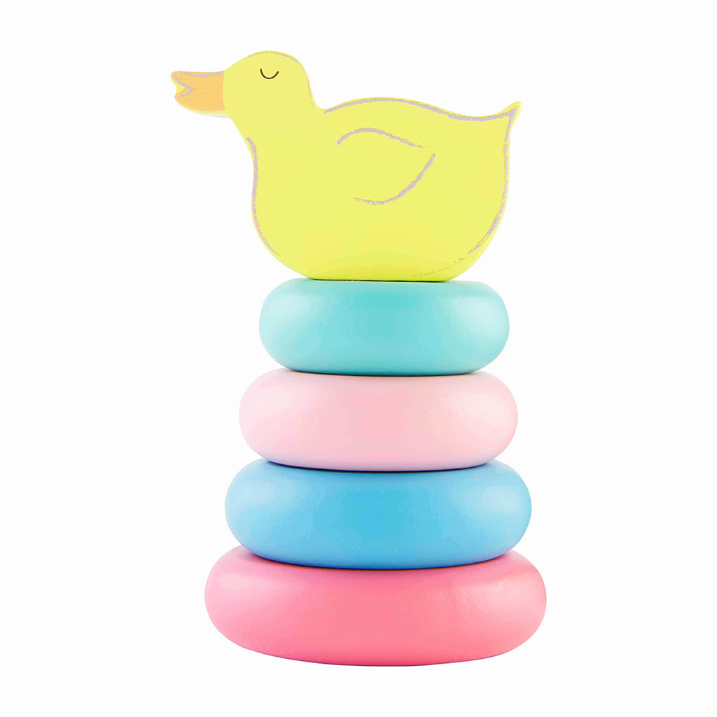 Duck Farm Wood Stacking Toy