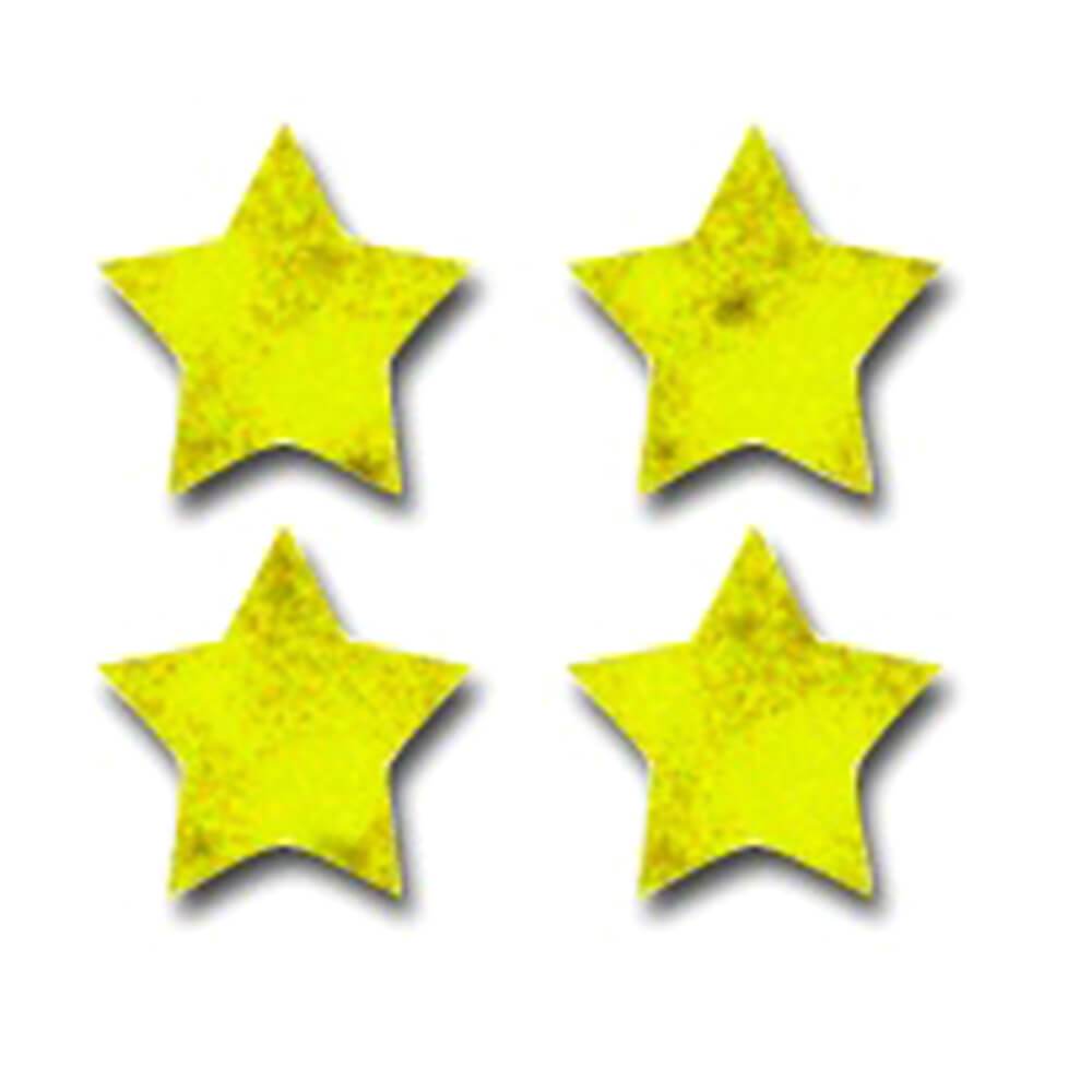 Stars, Gold Foil Chart Seals