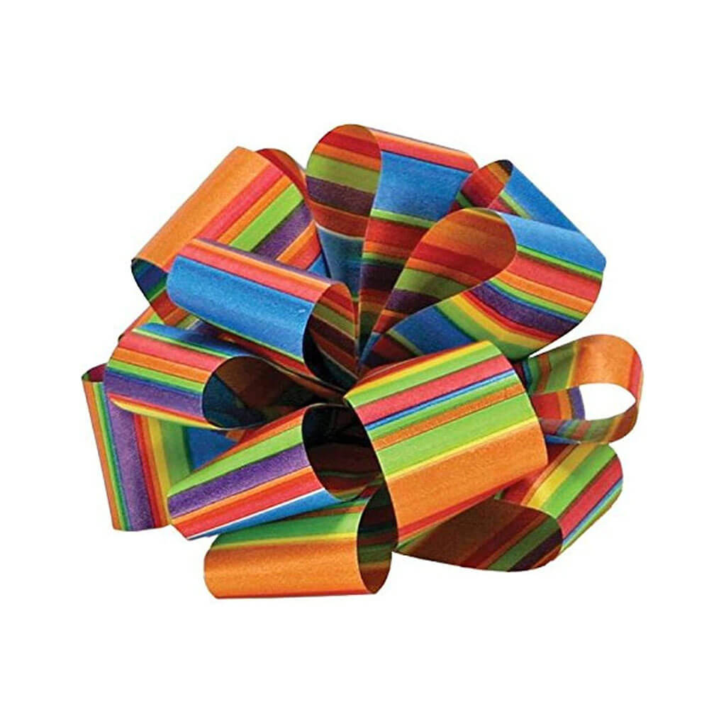 Flora Crazy Stripe Ribbon #9 1-7/16in