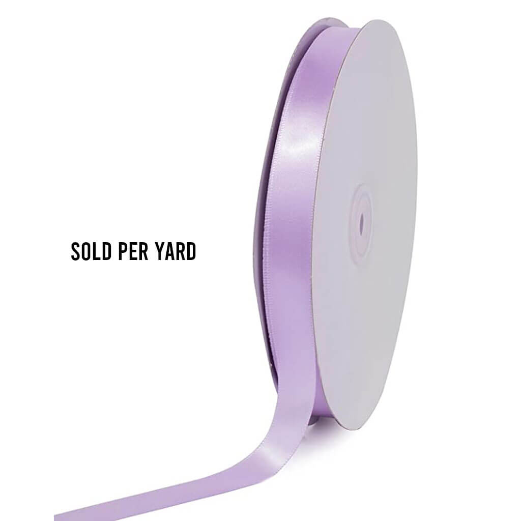 Flora Satin Ribbon #3 5/8 Lavender