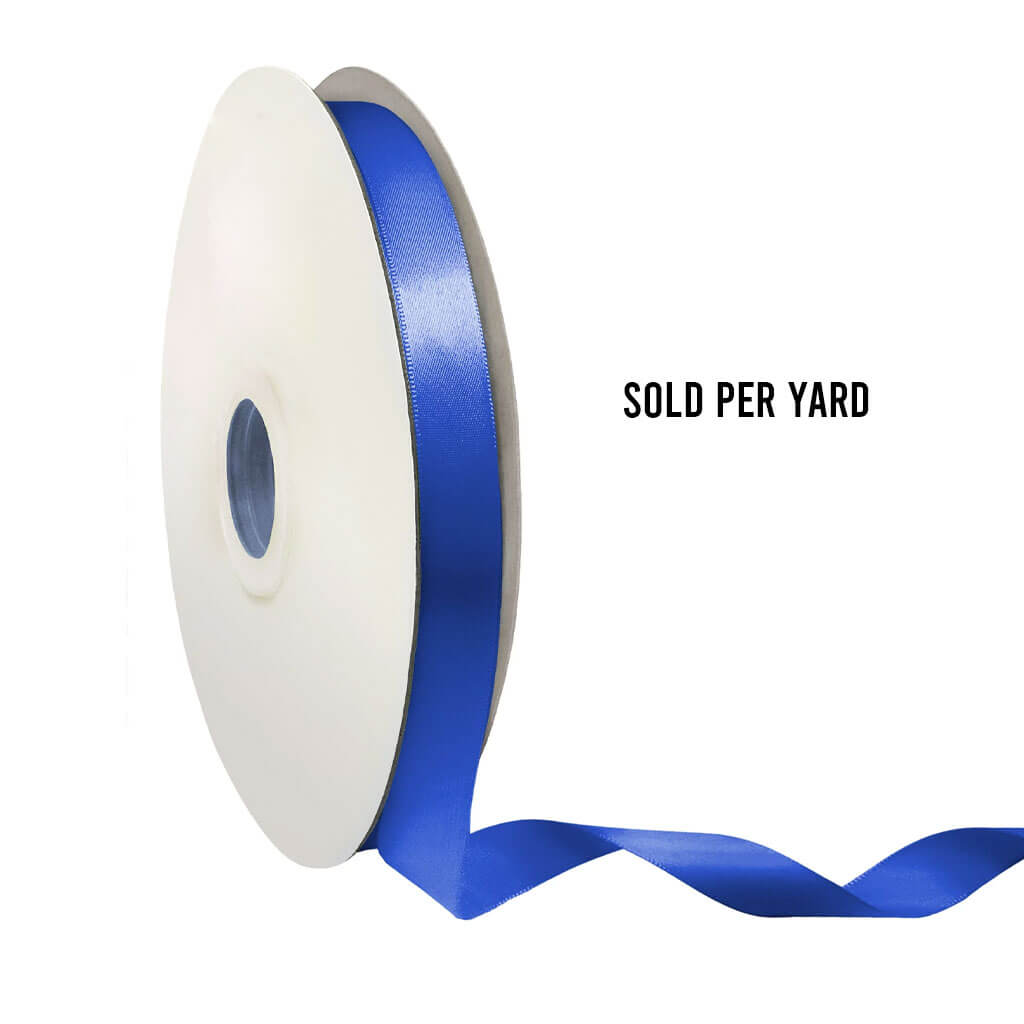 Flora Satin Ribbon #3 5/8 Royal Blue