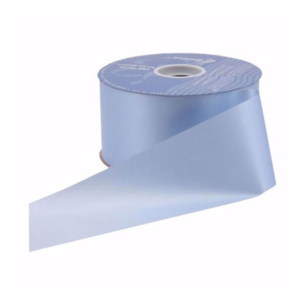 Flora Satin Ribbon #40 2-3/4in Blue
