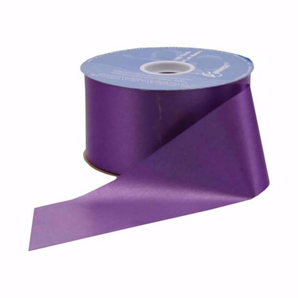 Flora Satin Ribbon #40 2-3/4in Purple