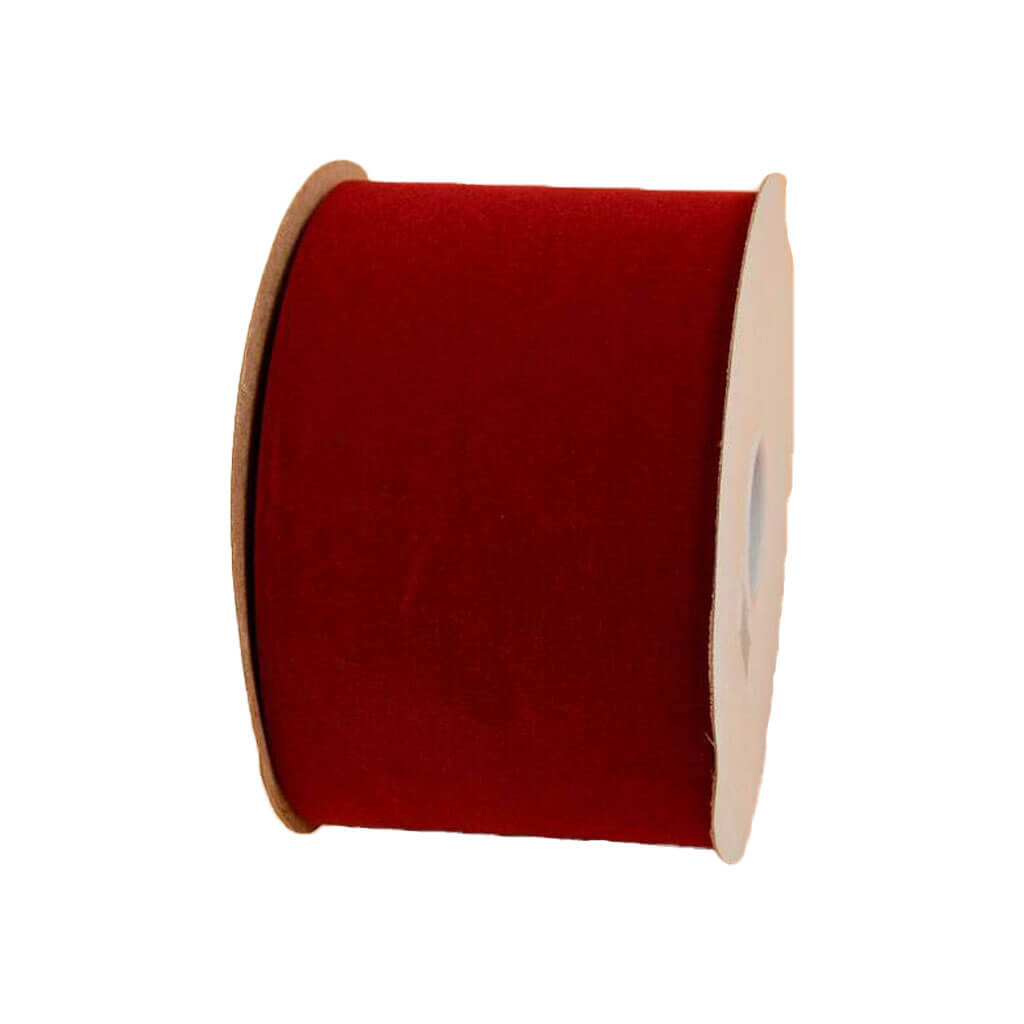 VelPruf Ribbon Holiday Red 2.5in X 25yds