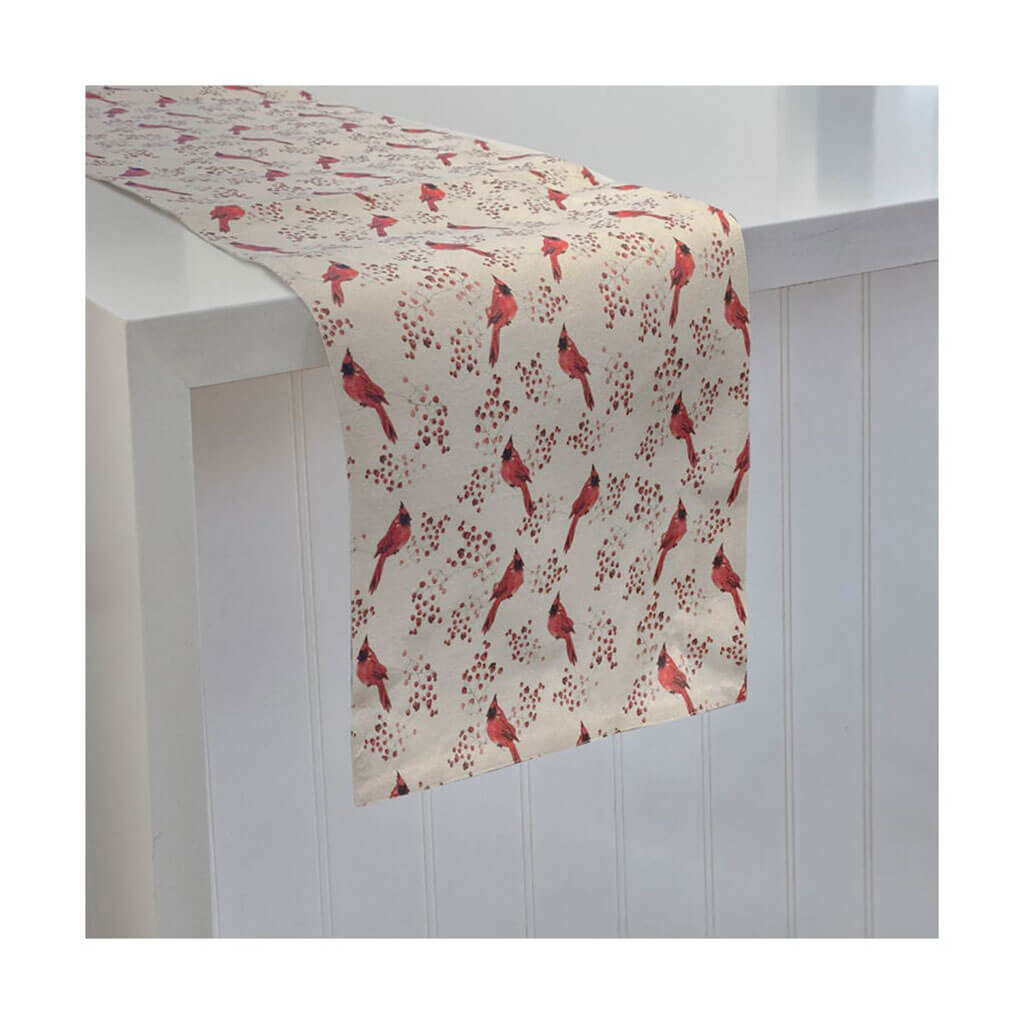 Cardinal Table Runner Red