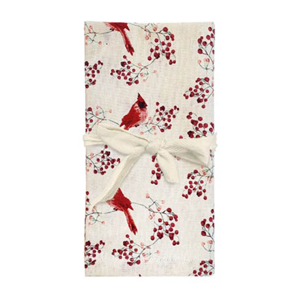 Cardinal Napkin Set of 4 Red