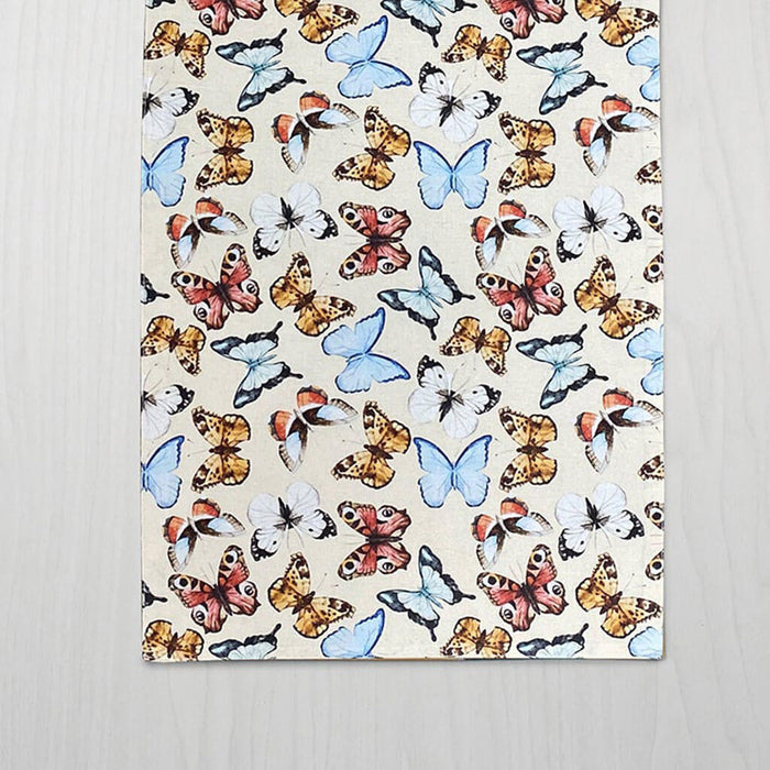 Butterfly Table Runner Multi
