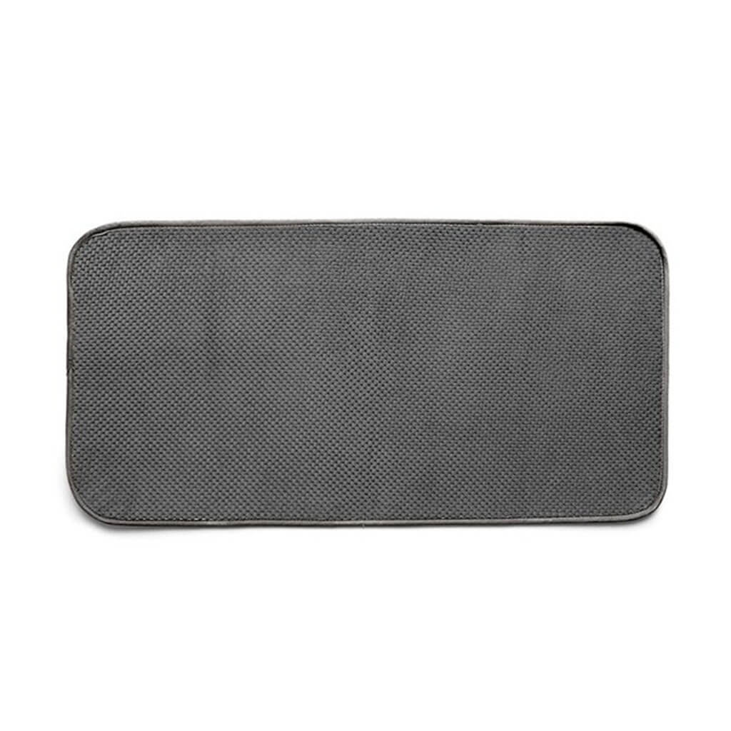 Luxe Plush Boot Shoe Drying Mat Charcoal