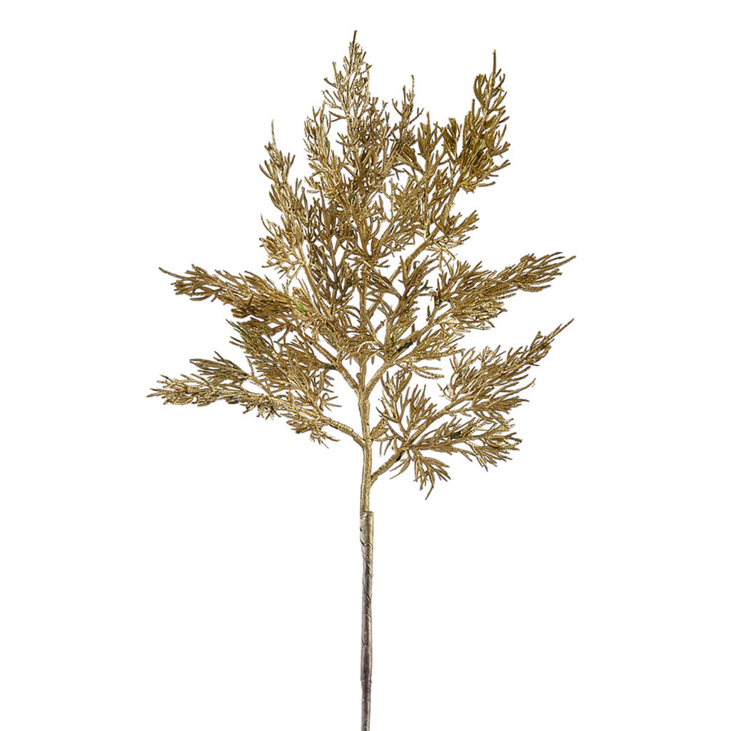 Metallic Pine Spray Gold, 18in