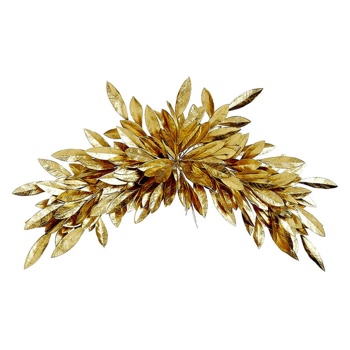 Bay Leaf Swag Gold, 32in