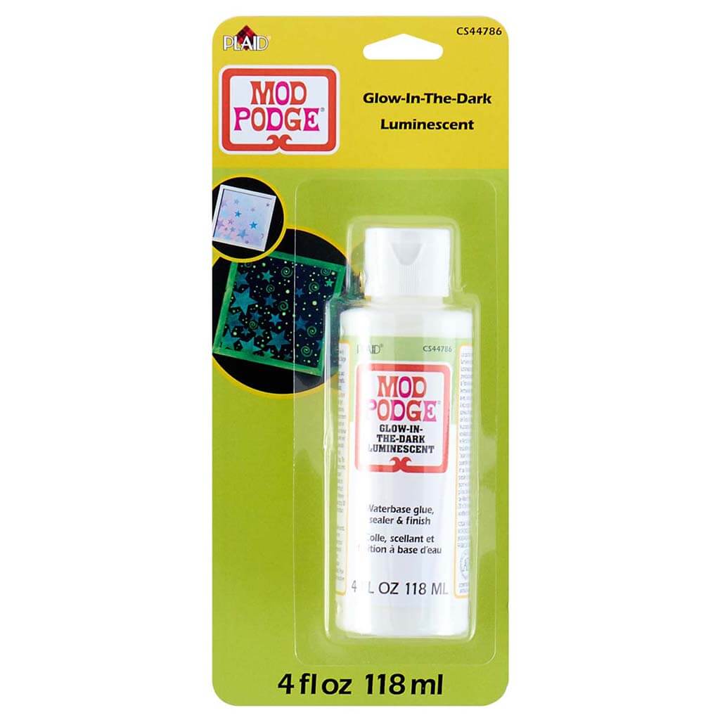 Mod Podge Glow-In- The-Dark, 4oz